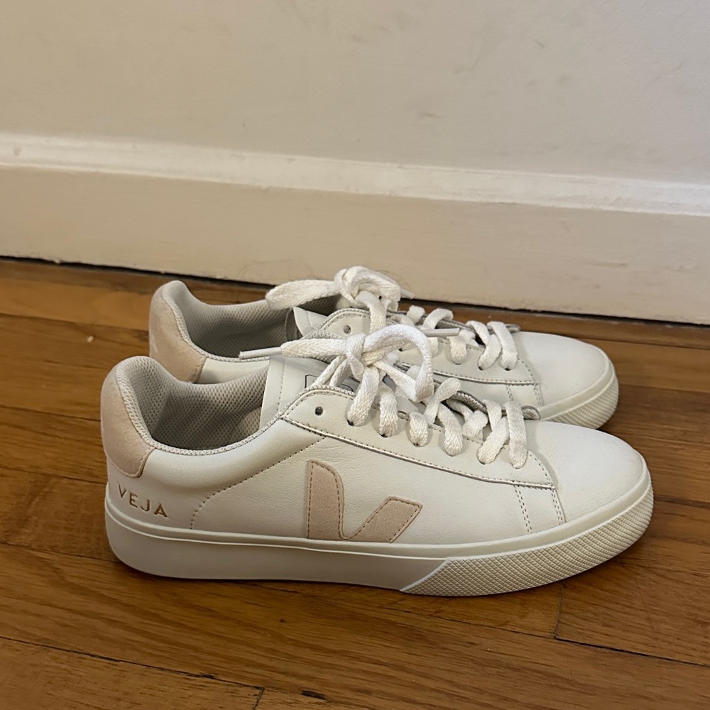 White/Pink Sneakers